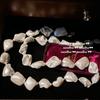 Collar Yuji de perlas barrocas coloridas tahití largong cuentas de mar profundo cadena de suéter de perlas