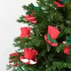 Decorações de Natal Transfronteiriças, Pacotes de Presentes de Natal, Decorações de Chapéu de Natal, Enfeites para Árvore de Natal, Montagem de Cenário