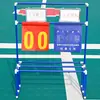 Marcador de Baloncesto para Jardín de Infancia Soporte de Piso para Marcador de Fútbol Volteable Voleibol Tenis de Mesa Deportes al Aire Libre Puntos
