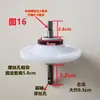 Lavadora Mini Varios Ensamblaje de Disco Pequeño Eje de Disco Ensamblaje de Impulsor Accesorios 10 Dientes 11 Dientes Eje Cuadrado Reductor