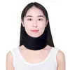 Suporte cervical de esponja para coluna cervical, órtese de fixação para coluna cervical, órtese de pescoço para cuidados com a saúde em casa e no escritório, órtese de pescoço pós-operatória