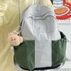 Mochila Casual Leve para Caminhada ao Ar Livre e Viagem para Mulheres, Mini Mochila Casual, Mini Mochila Escolar Estilo Americano para Homens