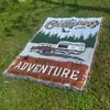 Estilo Ins alfombrilla de picnic para acampar al aire libre mantel tela de picnic salida salida de primavera