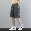 Bermuda para Meninos, Marca da Moda de Verão, Calça Jodhpur Solta de Cinco Pontos, Calça Fina Retro Americana Juvenil