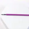 Refil de caneta colorida apagável termicamente, direto da fábrica, fácil de apagar, para estudantes, 0,5/0,7