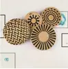 Decoração de cesta de parede suspensa boêmia, decoração de parede de cesta tecida à mão, ornamento de parede suspenso, decoração de parede de palha montada na parede