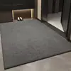 Tapetes de Piso de Lino de Color Sólido Simples Transfronterizos, Felpudos de Entrada, Felpudos Resistentes a Manchas, Alfombras para Sala de Estar, Sofá y Mesa de Café