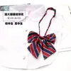 Uniforme Escolar Estudiante de Secundaria Corbata Corbata Infantil Rayas Azul Rojas Cuello Flor Lazo Estudiante de Primaria Actuación Corbata Pequeña