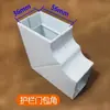 Colección Completa de Accesorios/Orejas de Conexión para Valla de Plástico PVC Espesado y Acero, Clips de Fijación para Valla de Jardín, Tapones para Rejillas, Tapones de Cubierta