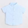 2025 Verano Camisa de Manga Corta para Niños con Tirantes Estilo Británico Conjunto de Pantalones Estilo Coreano para Niños Algodón Niños Venta al por Mayor