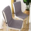 Cojín de Silla de Una Pieza y Respaldo de Una Pieza de Tela Universal para Cuatro Estaciones Antideslizante Oficina Computadora Mesa y Silla de Comedor de Una Pieza Zhao Zuyou