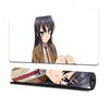 Sakurajima mouse pad de linho anime juventude cabeça de porco adolescentes não sonharão com coelhinha ensino médio tapete de mesa homens