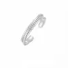 Pulseira Aberta Europeia e Americana Transfronteiriça Redonda Meia Bola Cravejada com Diamantes para Mulheres, Design de Nicho Dourado e Prateado, Conjunto de Joias Minimalista de Alta Qualidade