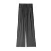 Pantalones Anchos Forrados de Polar para Mujer 2025 Nuevo Otoño e Invierno de Cintura Alta con Caída Rectos Casuales Pantalones de Invierno