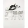 Accesorios para Pantalla Retráctil Puerta de Pantalla Invisible Tipo Rodillo Cuadrado Antiguo Rodillo de Resorte Manija de Esquina Tope Conector