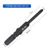 Yitao 802 Ponteira Elétrica Diamante Negro Ponteira de Chave de Fenda Elétrica Furadeira Elétrica Manual Chave de Fenda Phillips com Ponta de 6mm Endurecida Magnética