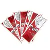 Rollo de Hoja de Impresión Etiqueta de Comida Pegatina Selladora de Regalo Marca de Té Pegatina de Estampado en Caliente Fuente de Fábrica de Impresión UV