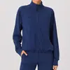 Tops Esportivos para Mulheres, Jaquetas de Yoga Largas, Coberturas Respiráveis para Fitness, Casuais para Corrida e Treinamento, Manga Longa, Novos Estilos para Primavera e Outono