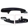 Adecuado para 05-12 Hyundai Tucson Manija Exterior de Puerta Decoración de Carrocería Suministros Cromado