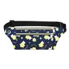 Bolsa de Pecho de Aspecto Elevado, Elegante y Duradera para Viajes Casuales, Almacenamiento de Teléfono Móvil y Monedas; Riñonera grande de alta capacidad para correr, caja registradora y con estampado para mujer