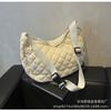 Bolsa de Ombro Nova Tendência Outono/Inverno 2026 Bolsa de Bolinho Simples Retrô Moda Grande Capacidade Casual para o Dia a Dia Transversal
