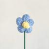 Flores de Lã, Flores Pompons Crochetadas à Mão, Buquês Simples, Flores Artificiais Atacado, Flores Crochê à Mão, Buquês de Algodão Leite, Produtos Acabados com Flores