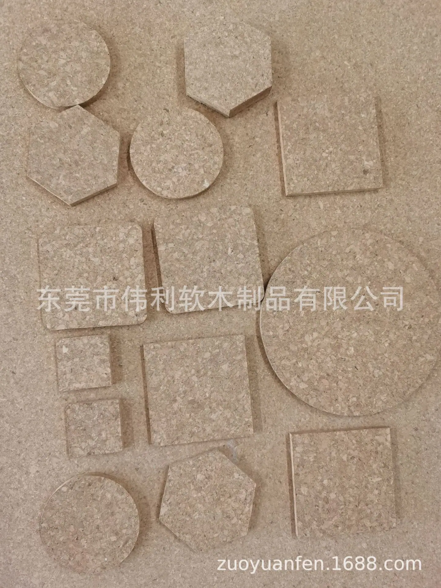 软木垫各种形状