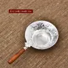 Colador de Té Pequeño de Calabaza Natural para Uso Doméstico, Filtro de Hojas de Té Original y Único, Adorno Creativo para Juego de Té Kung Fu