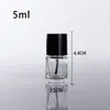 Frasco de Esmalte Sub-frasco 5ml10ml15ml Frasco de Vidro Transparente Vazio Pincel Largo Dupont Frasco de Cola Atacado