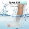 Funda Impermeable para Fracturas de Pie, Férula de Yeso, Cuidado Postoperatorio, Equipo Protector a Prueba de Fugas, Diseño sin Anillo, Longitud Extendida, A Prueba de Fugas