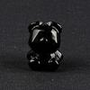 Cristal Natural Transfronteiriço Urso Morango Escultura Pedra de Cristal Minério Amostra Europeia e Americana Decoração de Casa Festivais Enfeites
