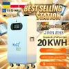 Batería Solar de Litio de 15 kWh Montada en Pared o en Rack, Suministro Directo desde Fábrica de Almacenamiento de Energía de Fosfato de Hierro y Litio