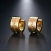 Shiying BXG21 versión coreana de los nuevos pendientes redondos de acero de titanio pendientes de acero inoxidable joyería para orejas suministro de origen