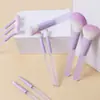 Conjunto de Pincéis de Maquiagem Doce com 10 Peças, Ferramentas de Maquiagem, Pincel para Pó, Pincel para Blush, Pincel para Sombra, Conjunto de Pincéis de Beleza, Pincel para Corretivo, Pincel para Fixação