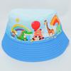 Novo Chapéu Bucket Gradiente Infantil Primavera/Verão 2025 com Estampa de Animal Cartoon Fofo, Chapéu Estiloso e Versátil Que Faz o Rosto Parecer Menor