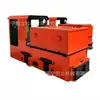 Locomotivas elétricas subterrâneas a bateria para túneis de bitola estreita, equipamentos de transporte de minério e materiais de mineração, fornecimento de longo prazo