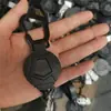Cuerda de Acero Inoxidable con Logo Láser Transfronterizo Hebilla de Fácil Tracción Escalada al Aire Libre Pesca Llavero Telescópico en Stock