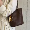 Bolsa Feminina com Padrão Trançado 2026 Nova Tendência de Verão High-End Leve Luxo Vintage Bolsa de Ombro para o Trabalho Bolsa Saco