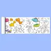 Papel para colorear educativo para dibujar garabatos de niños, juguete de papel para colorear, papel para dibujar para bebés, juguete de papel para colorear, rollo largo de pintura al por mayor