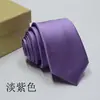 Corbata 1200 puntadas Ropa Formal de Negocios para Hombre 6cm Exquisitamente Hecha Alta Densidad Color Sólido Sarga Multicolor Corbata de Boda para Adulto