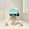 Solo Ropa de Muñeca Serie Momentos Pequeños de Nyota Ropa para Muñeca de 15cm Lindo Mono y Gorro de Color Macarrón