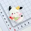 Gato Blanco Cachorro DIY Resina Joyería Accesorios Funda de Teléfono Pegamento Crema Cubierta Protectora Parche Material para Joyería Dibujos Animados