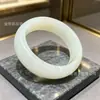 Pulseira de Jade para Mulheres com Sensação de Gelo, Calcedônia Fresca de Cor Clara, Acessórios Diários Estilo Chinês Em Estoque Dropshipping