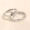 Anel de casal Um par de anéis Mobius Fashion All-match Living Ring Su-ring Japonês e coreano Dia dos Namorados para namorada