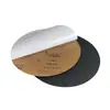 Papel abrasivo para polimento metallográfico com adesivo autoadesivo polimento metallográfico 250mm espelho papel abrasivo para água metallográfico