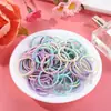 Peluche para Niños Banda de Goma Pequeña Banda para el Pulgar Pequeña para el Cabello Bebé No Lastima el Cabello Banda Elástica Alta Banda de Goma de Peluche Banda Pequeña para el Cabello