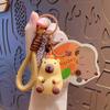Llavero de Delfín Lindo de Dibujos Animados Para Siempre Kappi Bala Colgante de Mochila Escolar Llavero de Llaves de Coche Regalo Creativo Venta al por Mayor