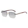 Gafas de Sol Cambia Color Modelo Nuevo 2026, Sin Marco, Elegantes, Alta Tecnología, Versátiles, Modernas, Gafas de Protección Solar, Transfronterizo