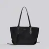 Moda Popular para o Outono e Inverno para o Trabalho Guerreiro Negro Bolsa de Ombro Oxford de Grande Capacidade Nova Bolsa Tote Feminina