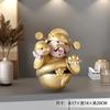 Vaso 2025 Año de la Serpiente Decoración Dios de la Riqueza Portátil Decoración para Tienda Recepción Cajero Mascota Regalo de Año Nuevo